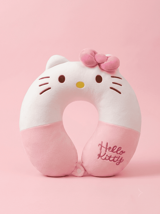 Hey Kitty cestovní polštářek na krk