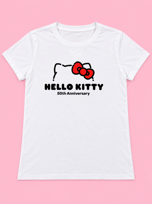 Tričko Hey Kitty 50th Anniversary